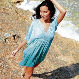 Tiare Hawaii Catalina Beaded Dress